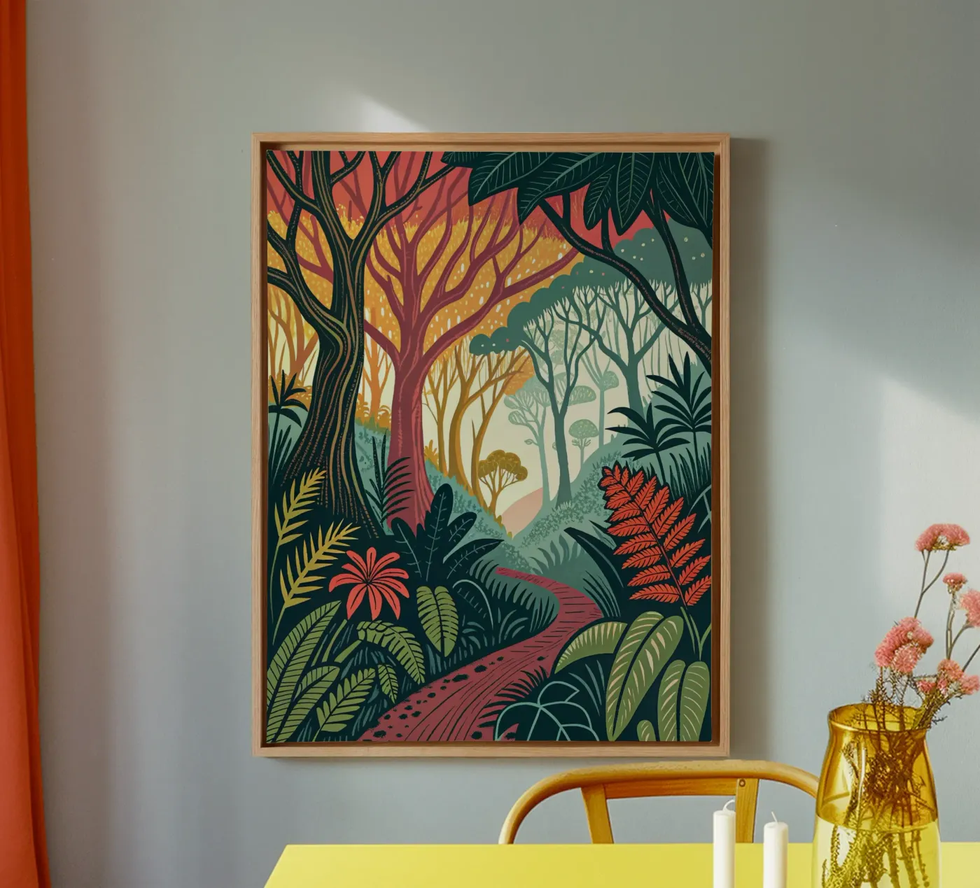 Enchanted Forest Path canvas by Artistic-shop