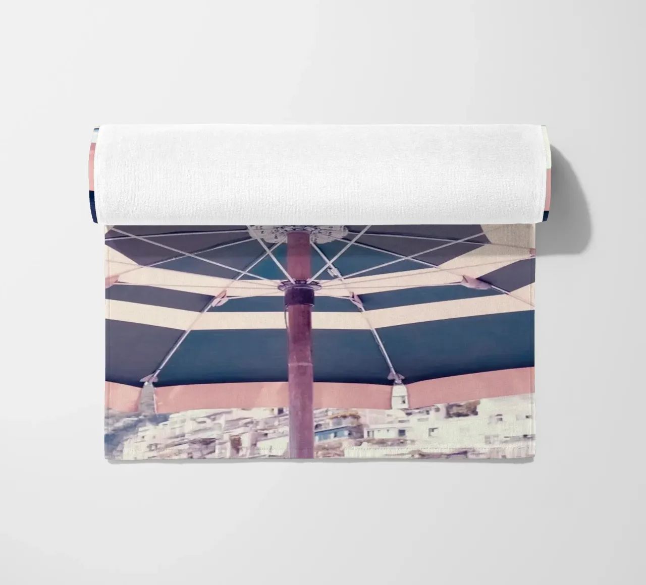 Beach Umbrella Positano telo mare da GraceDigitalArtCo