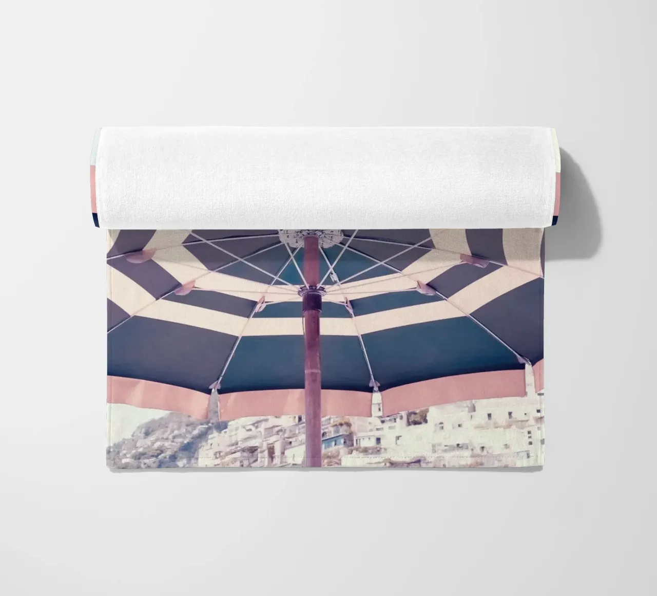 Beach Umbrella Positano telo mare da GraceDigitalArtCo