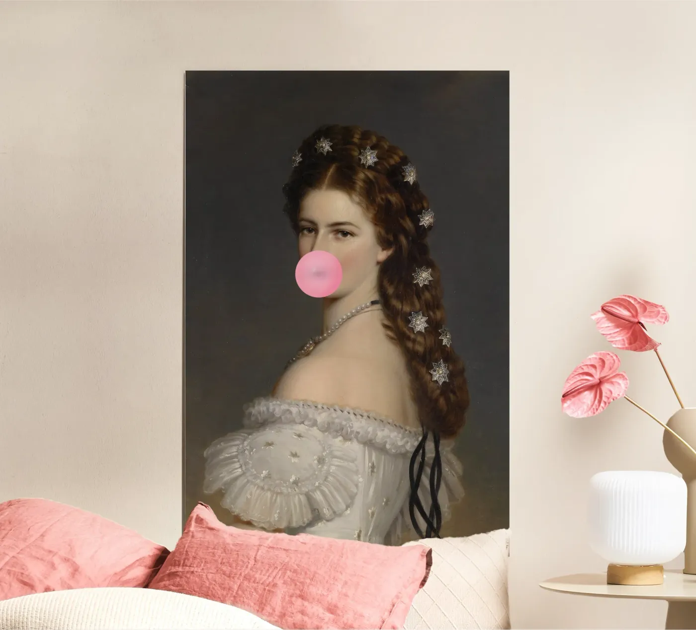 Bubble-Gum Sisi poster da GraceDigitalArtCo