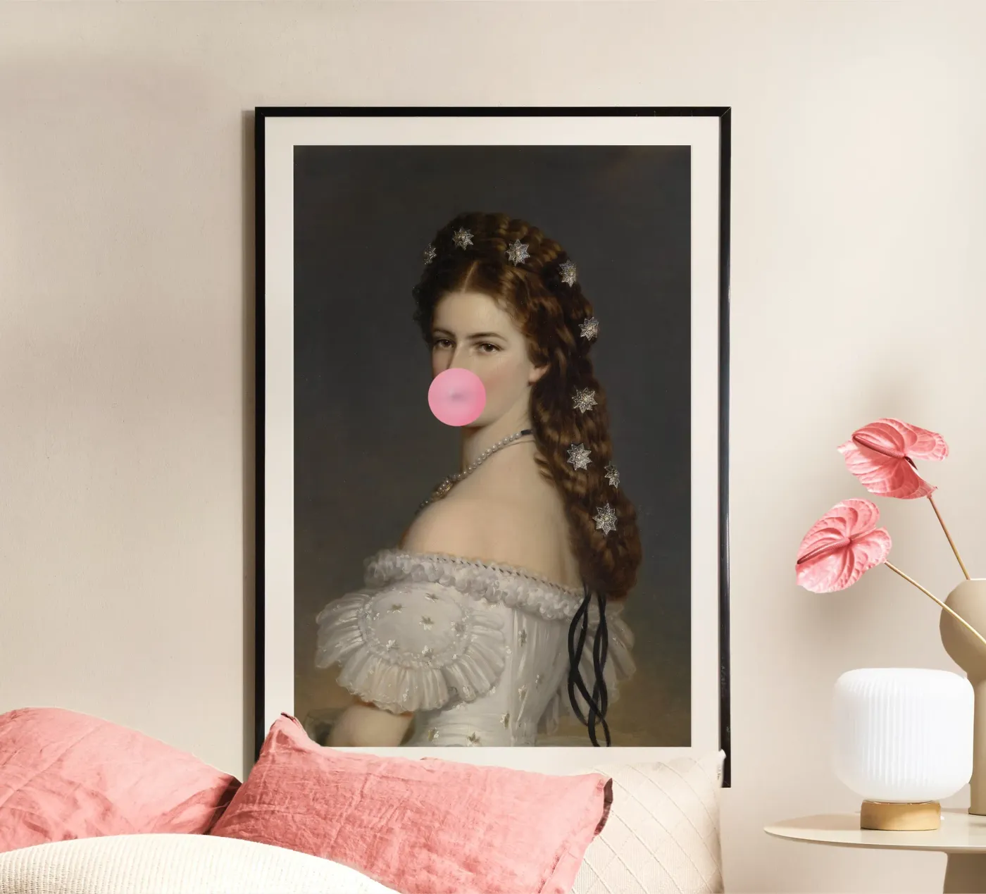 Bubble-Gum Sisi poster da GraceDigitalArtCo