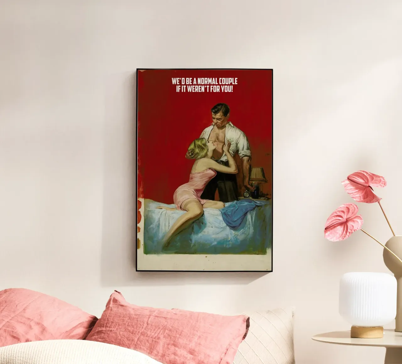 We'd Be A Normal Couple acrylic glass by Gallery Print and Art Limited