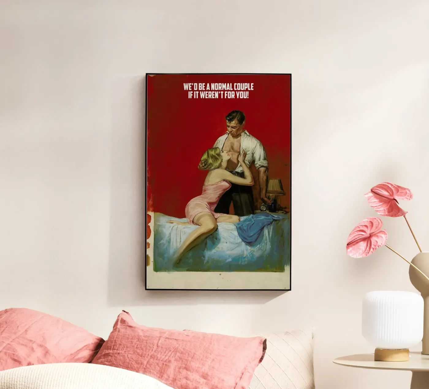 We'd Be A Normal Couple acrylic glass by Gallery Print and Art Limited