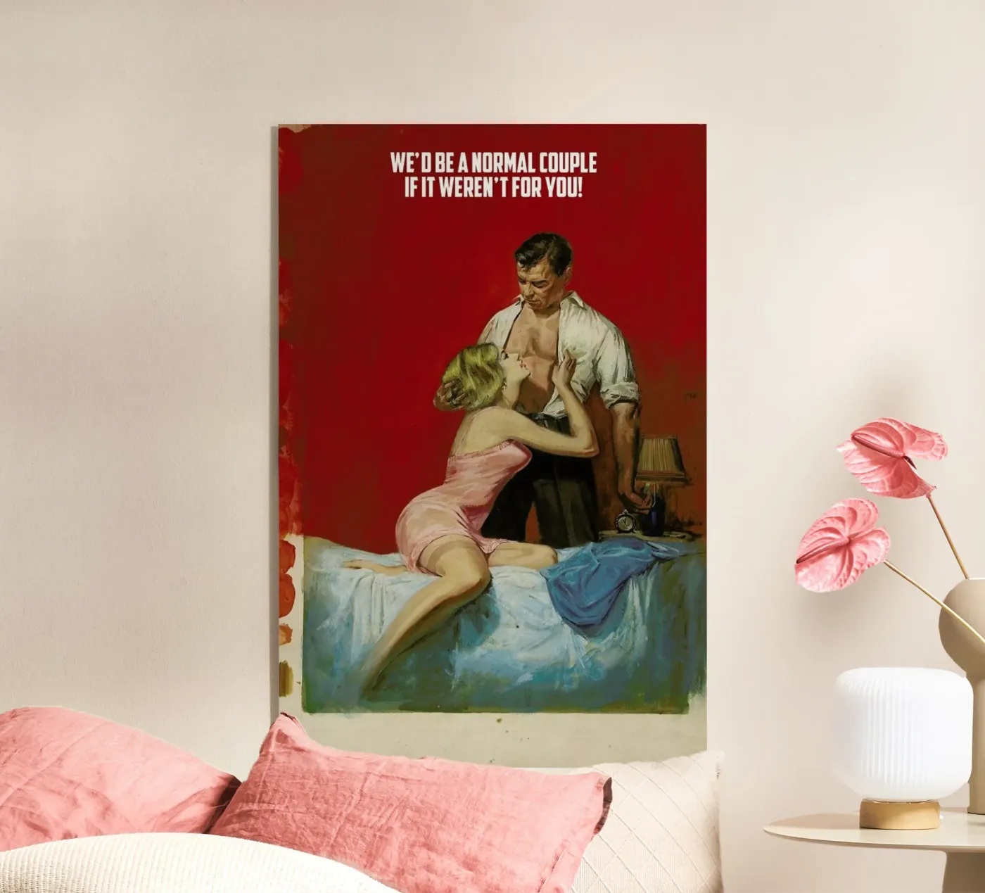 We'd Be A Normal Couple acrylic glass by Gallery Print and Art Limited