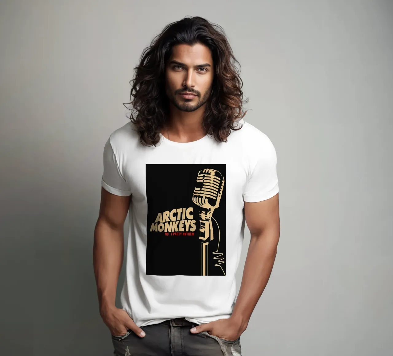 Scimmie artiche t-shirt da fayzelkodok