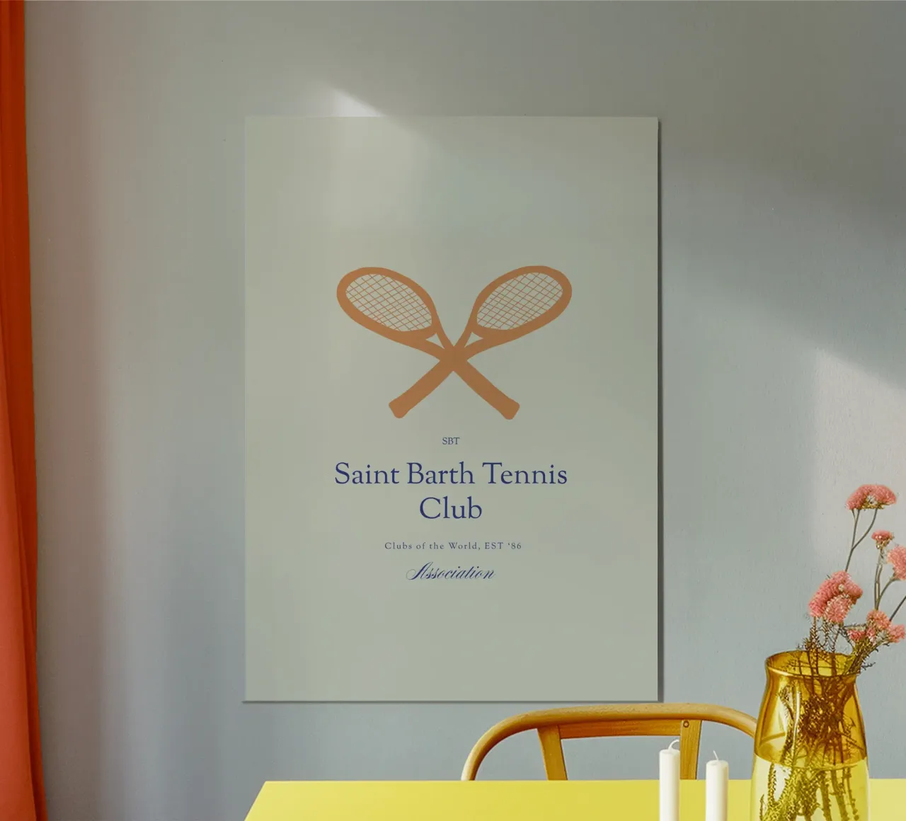 Saint Barth Club No 02 poster da treechild
