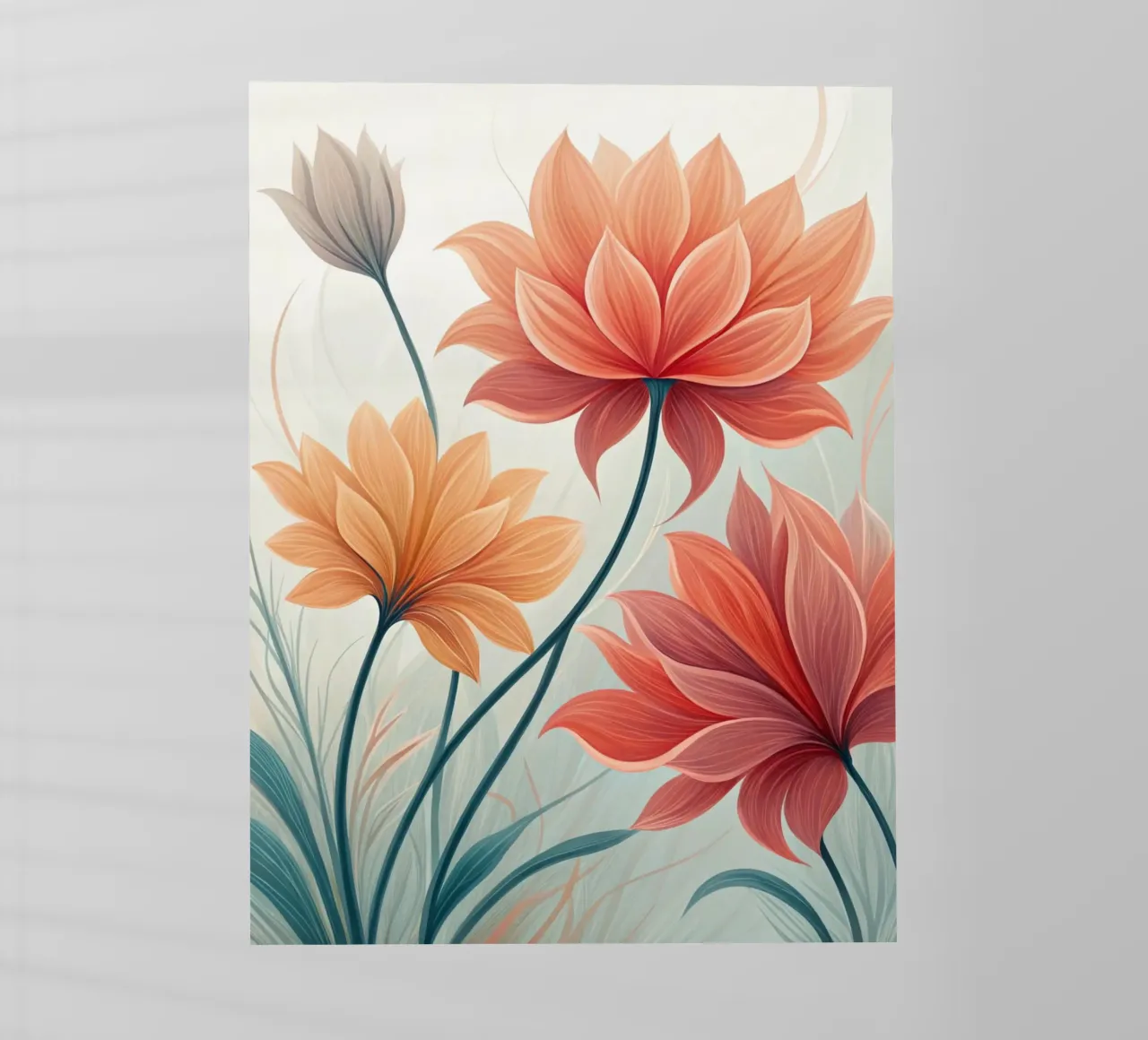 Fiore grazioso e floreale pellicola backlit da Artistic-shop