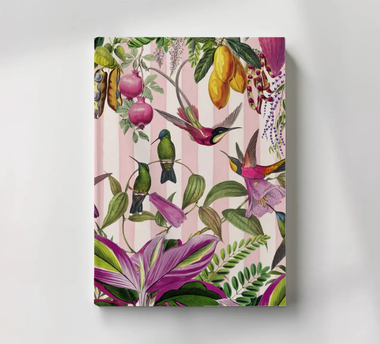 Hidden Exotic Hummingbird Paradise notebook by Andrea Haase Vintage World