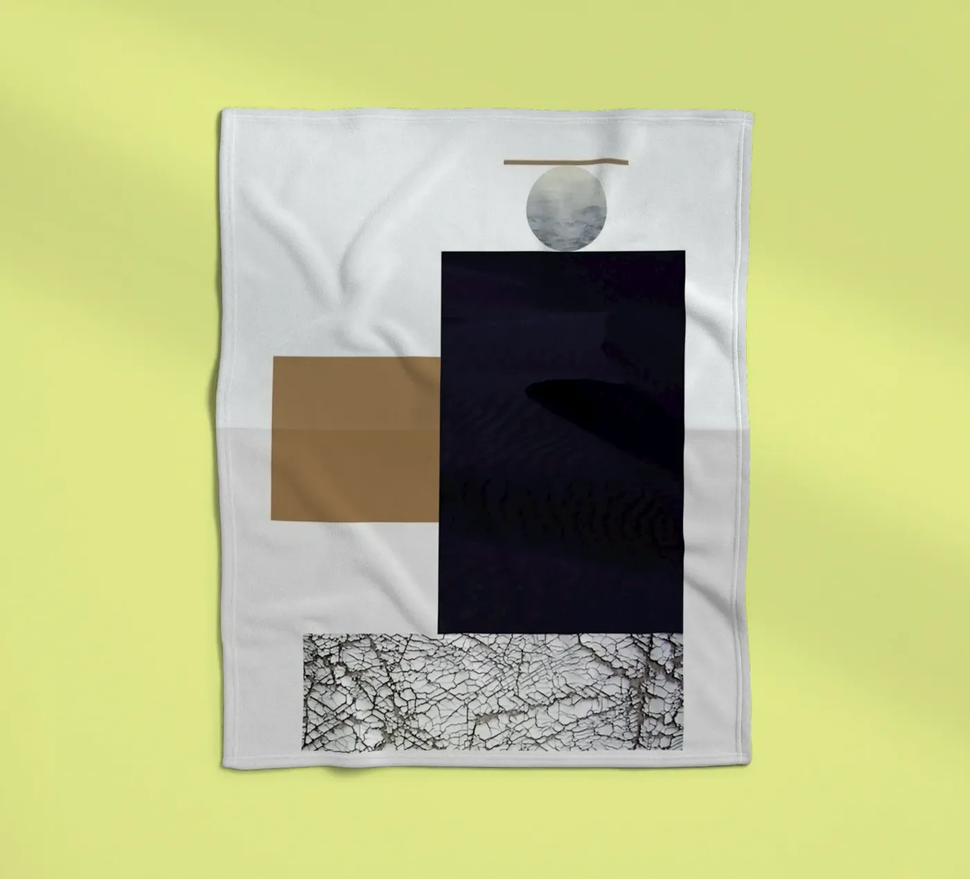 Iva 06 fleece blanket by The Home Office Studio