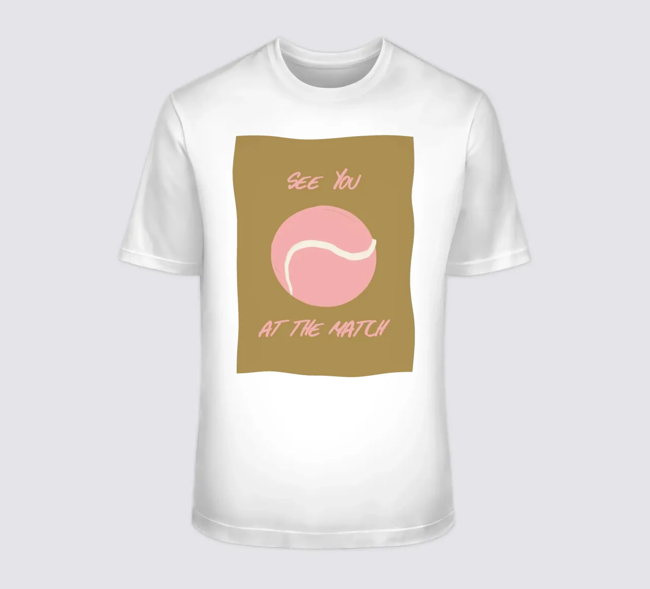 See You At The Match t-shirt da treechild