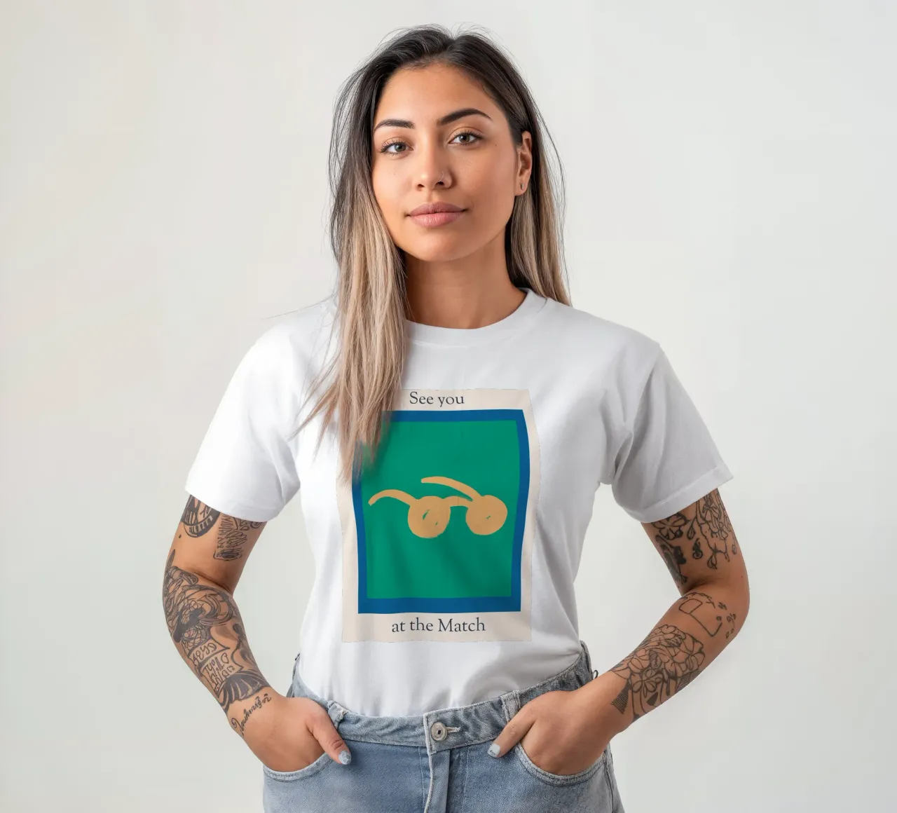 See You At The Match No 03 t-shirt da treechild