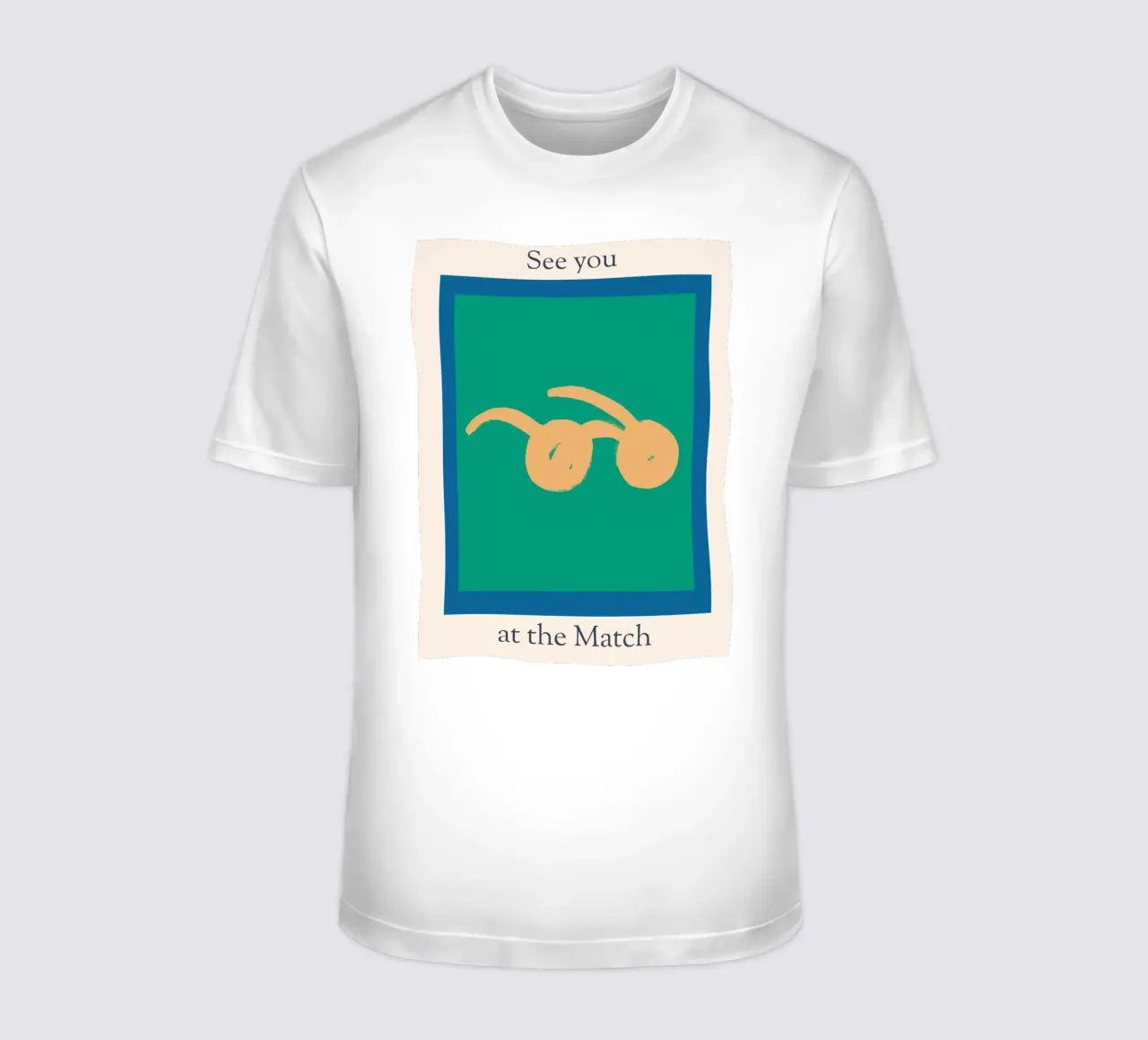 See You At The Match No 03 t-shirt da treechild