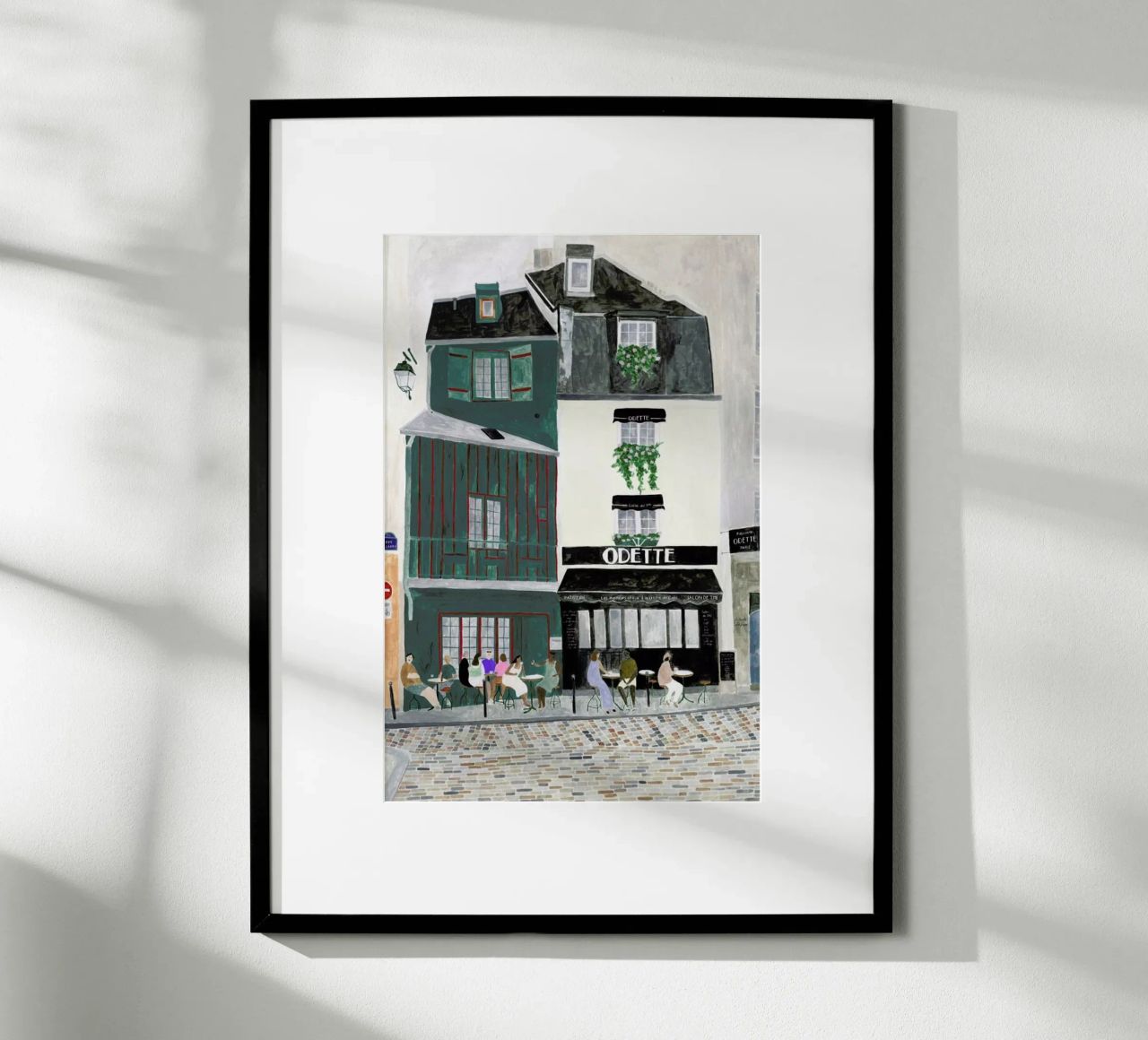 A Day In Paris poster de Isabelle Vandeplassche