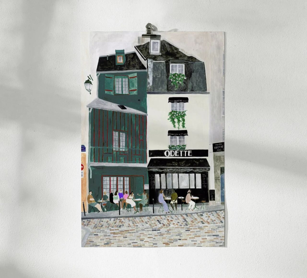 A Day In Paris poster de Isabelle Vandeplassche