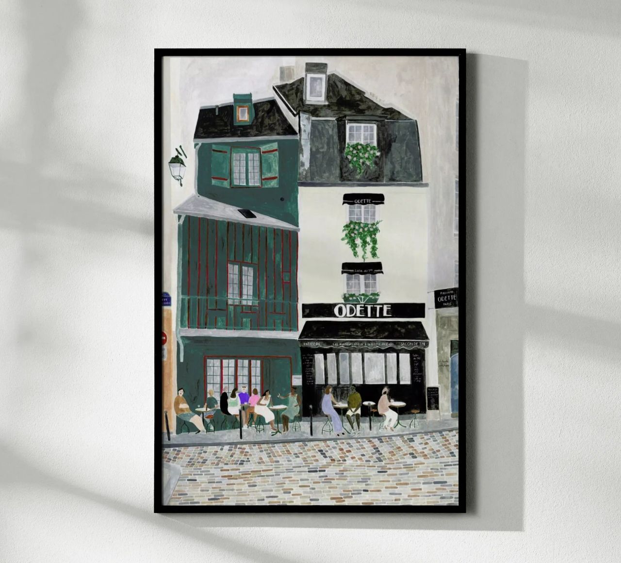 A Day In Paris poster de Isabelle Vandeplassche
