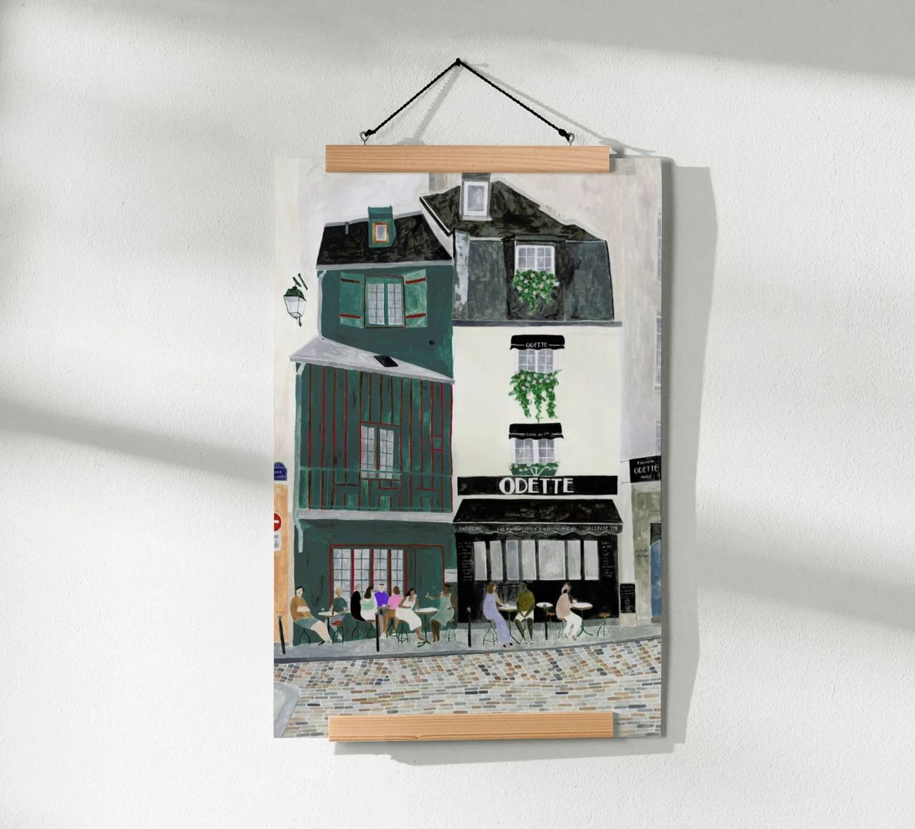A Day In Paris poster de Isabelle Vandeplassche