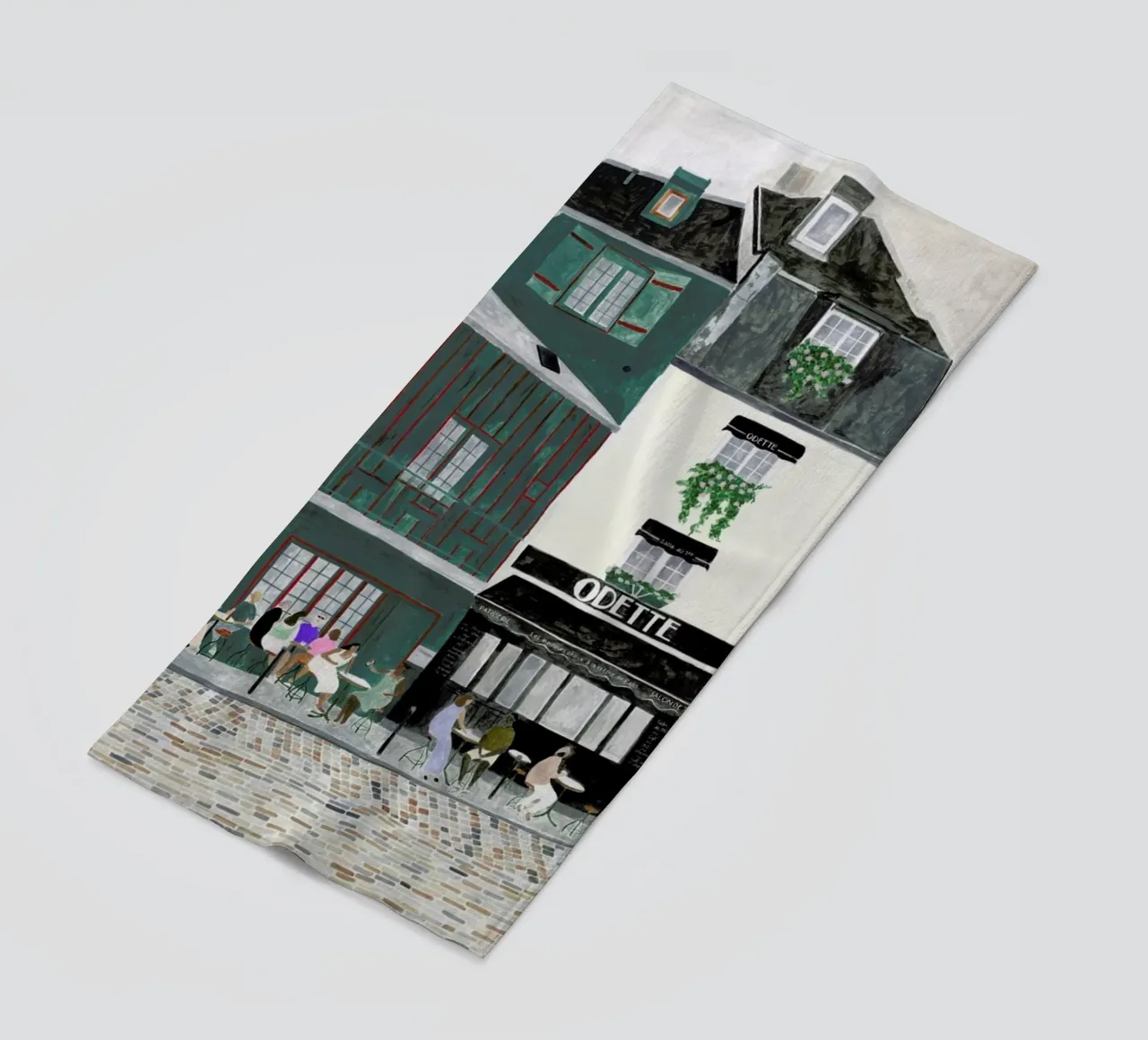 A Day In Paris telo mare da Isabelle Vandeplassche