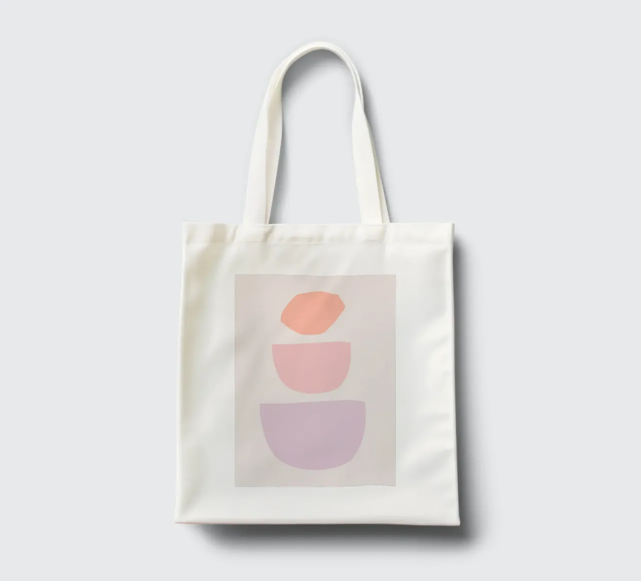 Pastel Abstract Shapes borsa in juta da GraceDigitalArtCo