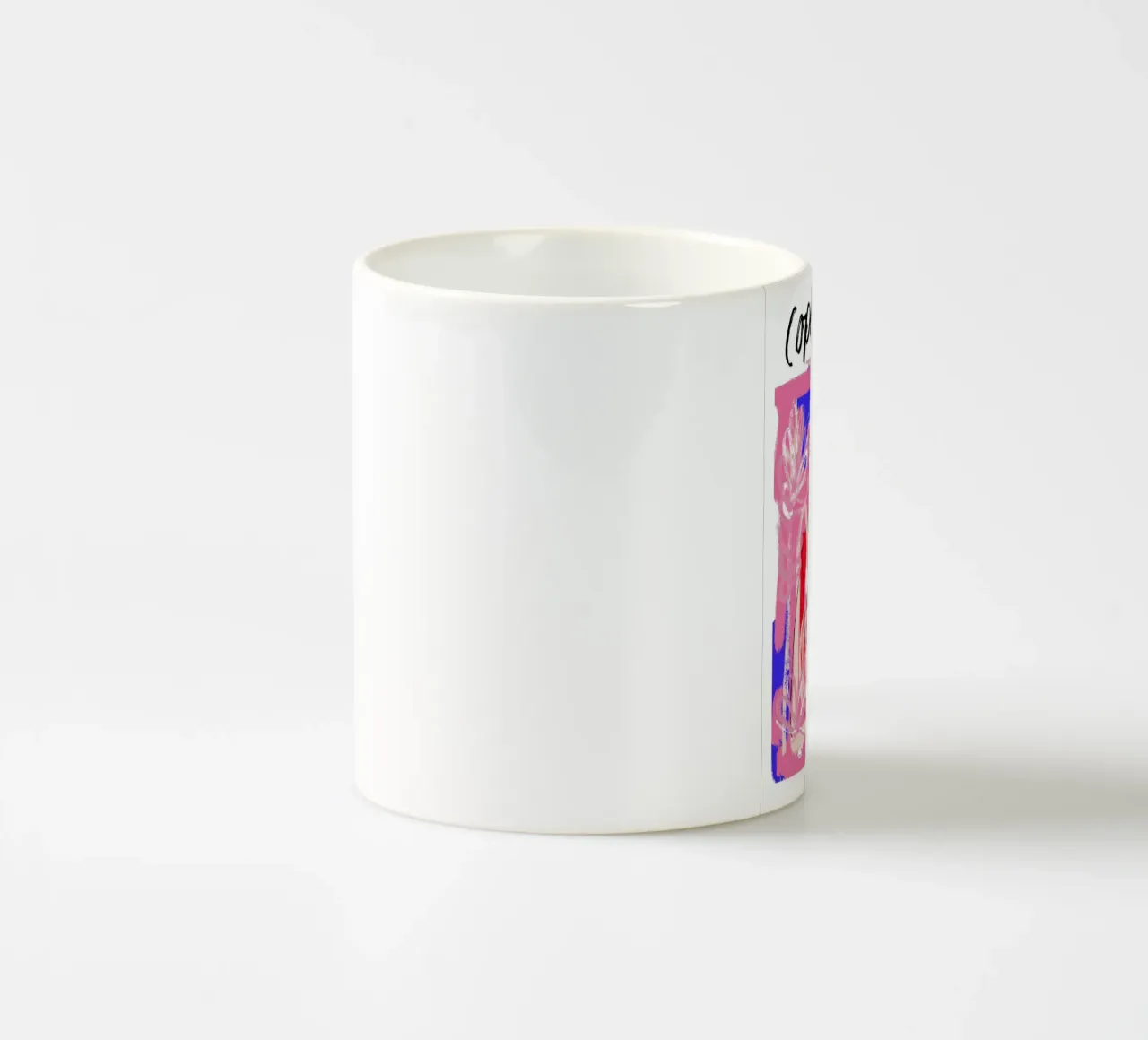 Copenhagen Abstract tazza in ceramica da GraceDigitalArtCo