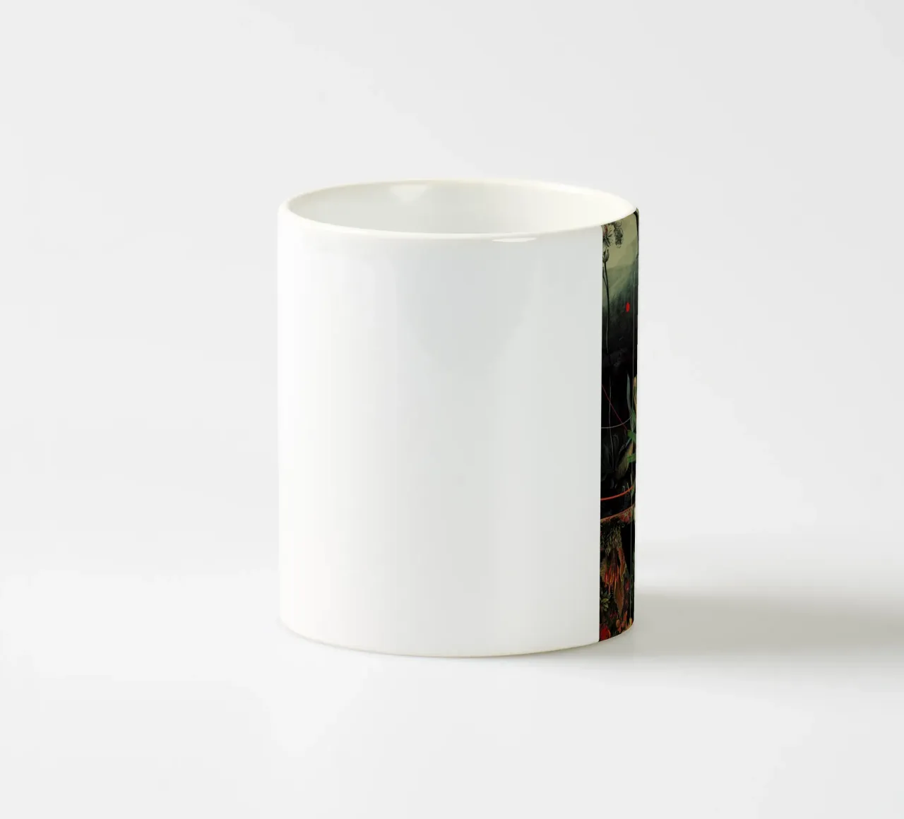 She Saw The Equator tazza in ceramica da Frank Moth
