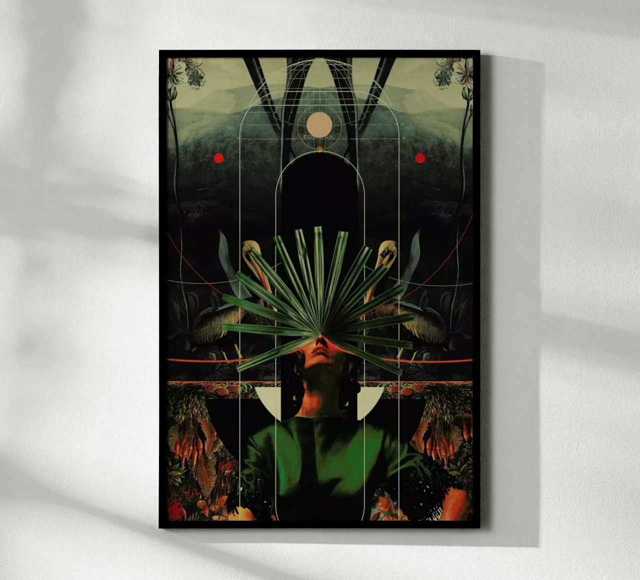 She Saw The Equator carta hahnemühle da Frank Moth