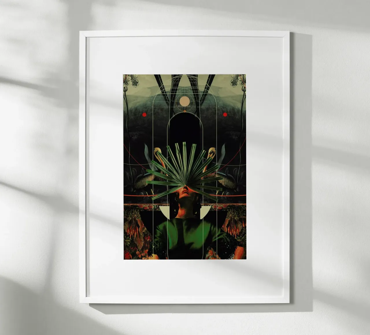 She Saw The Equator carta hahnemühle da Frank Moth