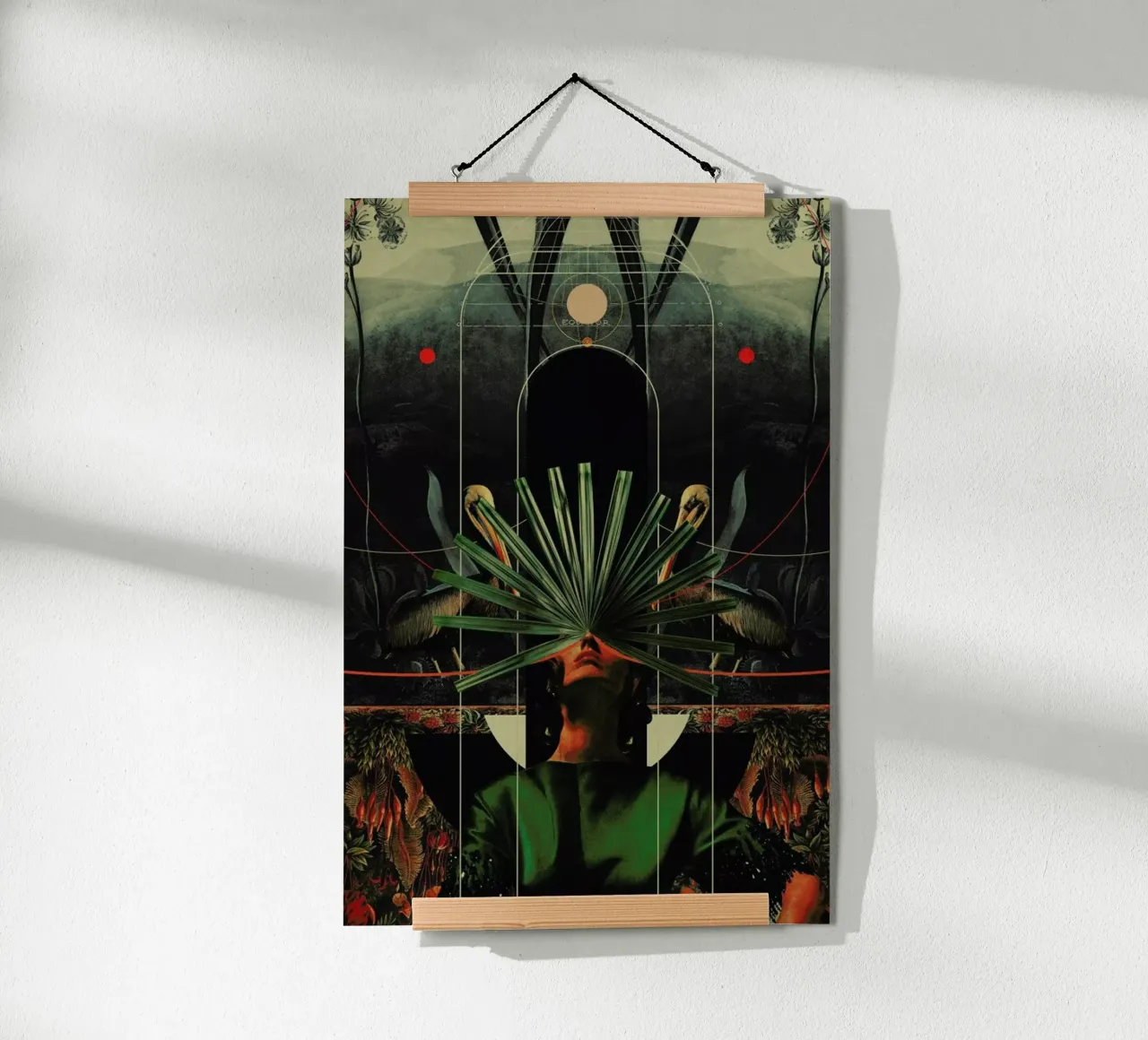She Saw The Equator carta hahnemühle da Frank Moth