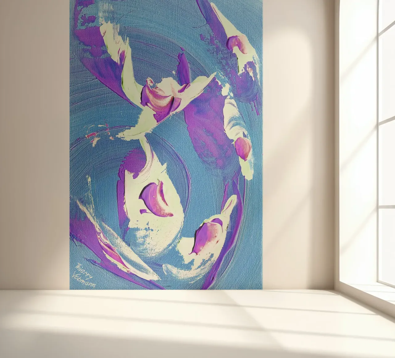 IDEAL GIFT 43 invers papel para pared de Thierry Vobmann Abstract painting