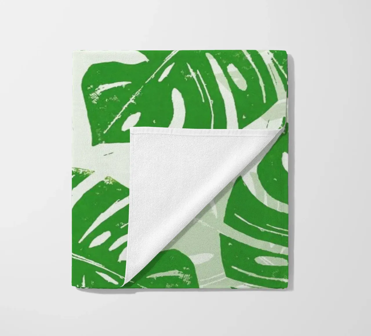 Linocut Monstera telo mare da Bianca Green