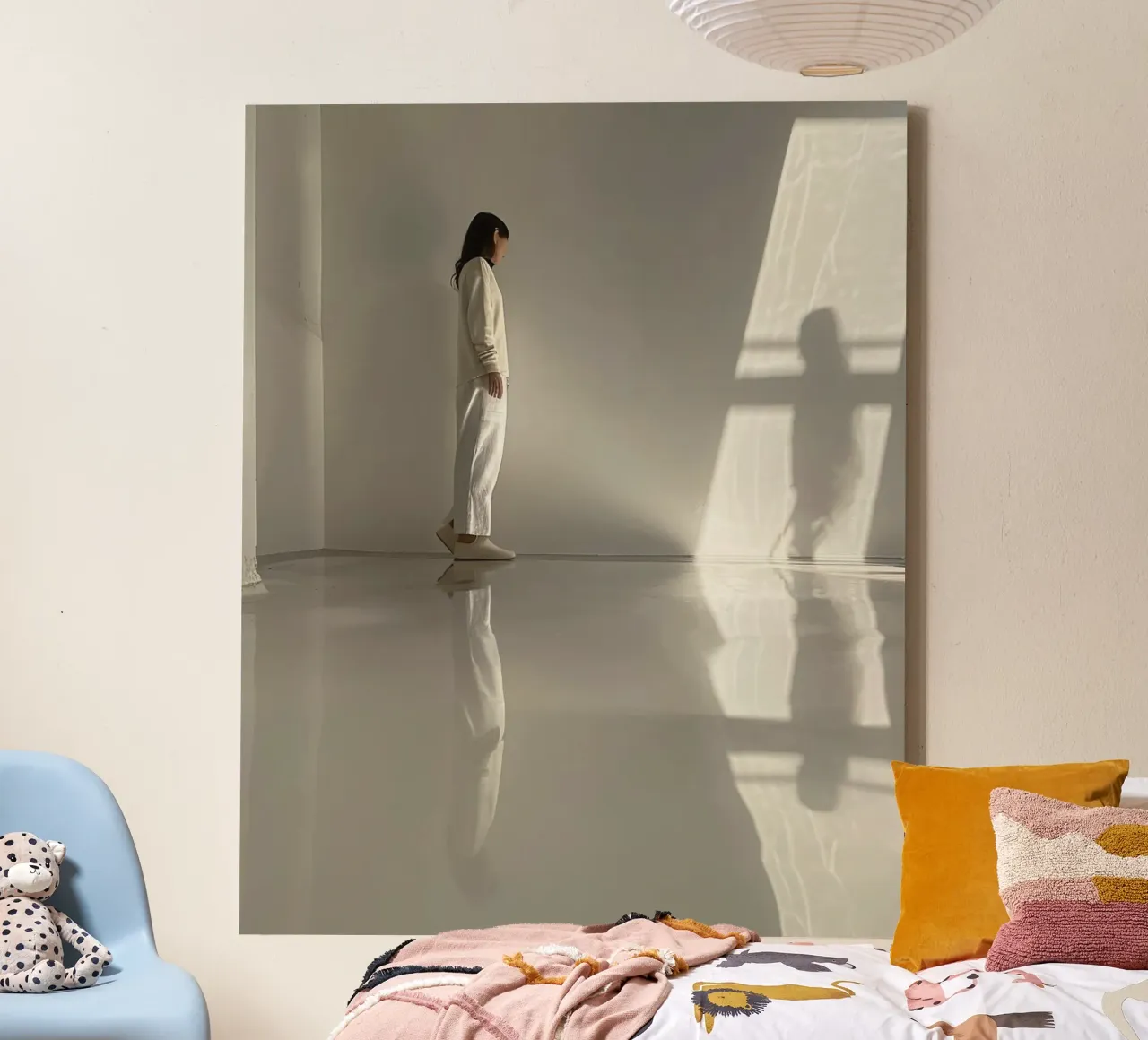 Holistic Presence canvas with Floater frame by PhotoVibe Decor