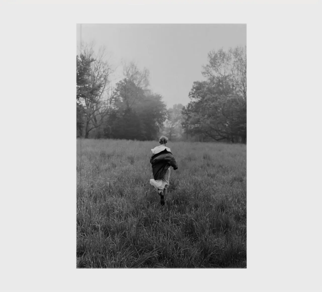 Taylor Swifts Run Alone BW notebook by HUMMERSONIC