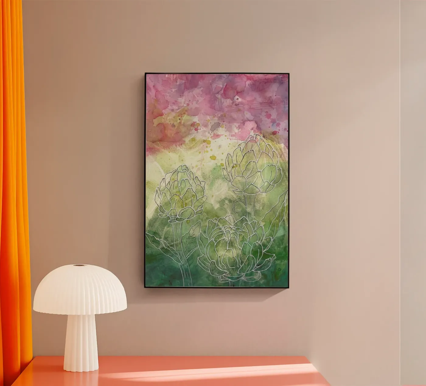 Artchoke plexiglas de Ctoft