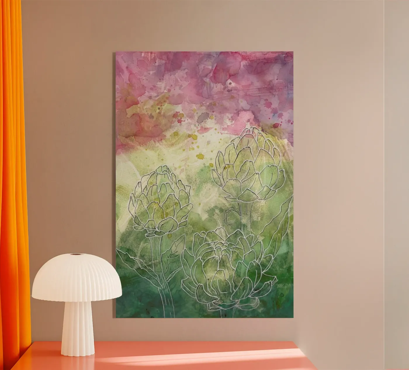 Artchoke plexiglas de Ctoft
