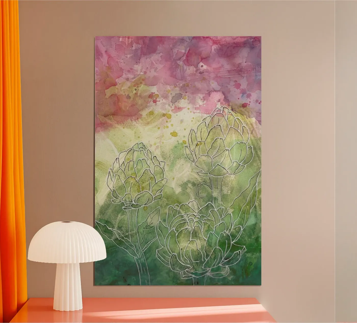 Artchoke poster van Ctoft