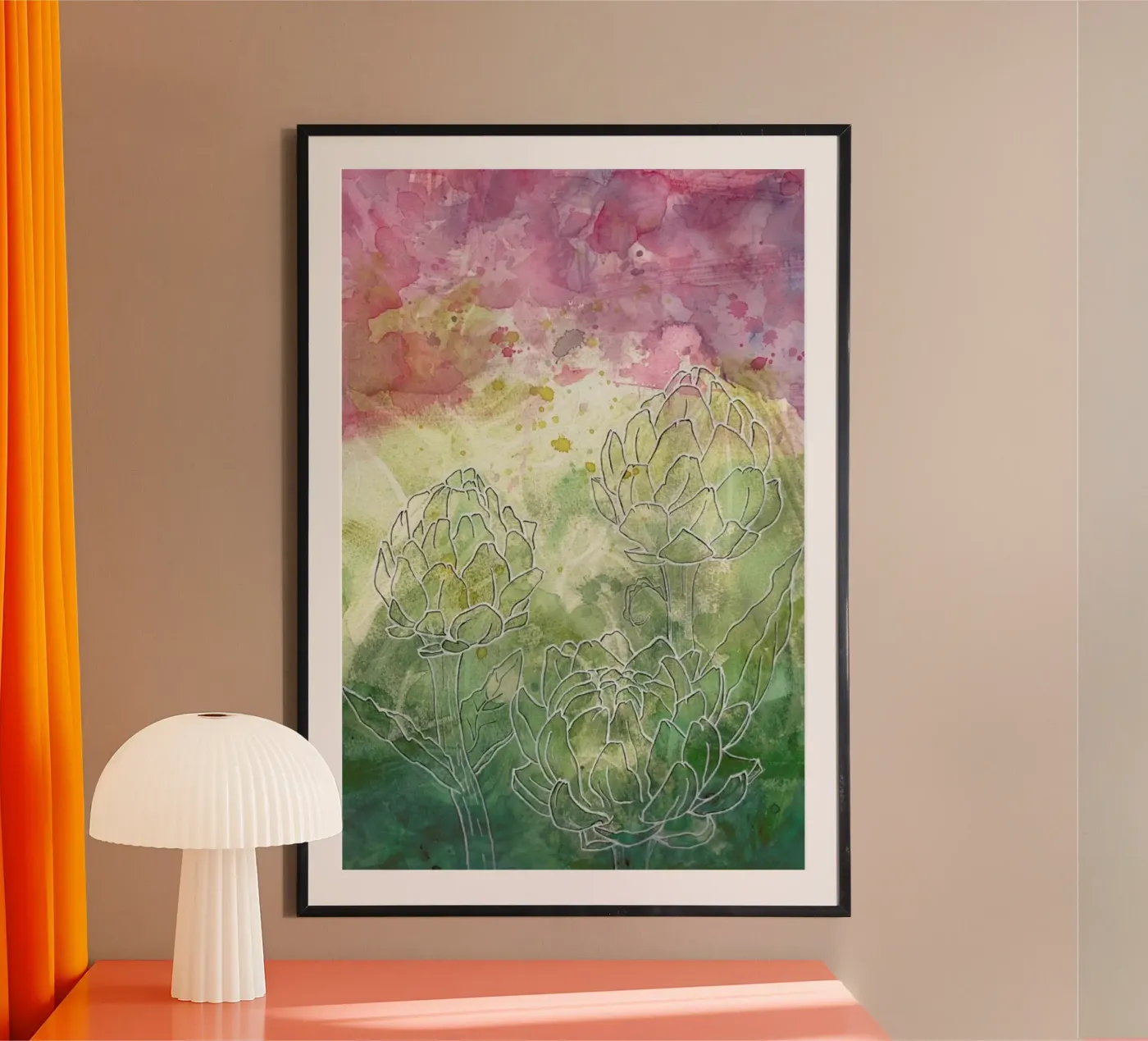 Artchoke poster van Ctoft