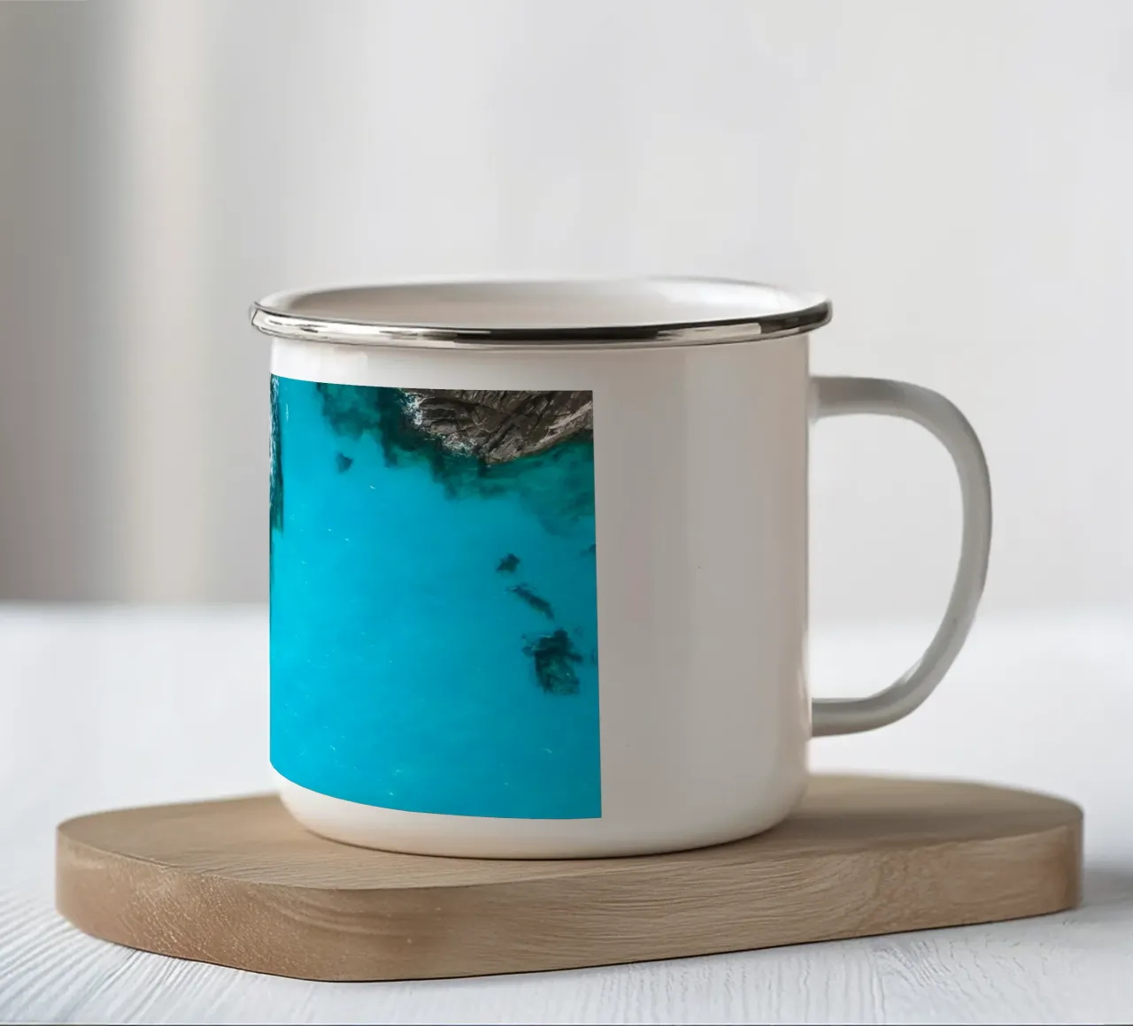 Test 1 tazza in smalto da Max