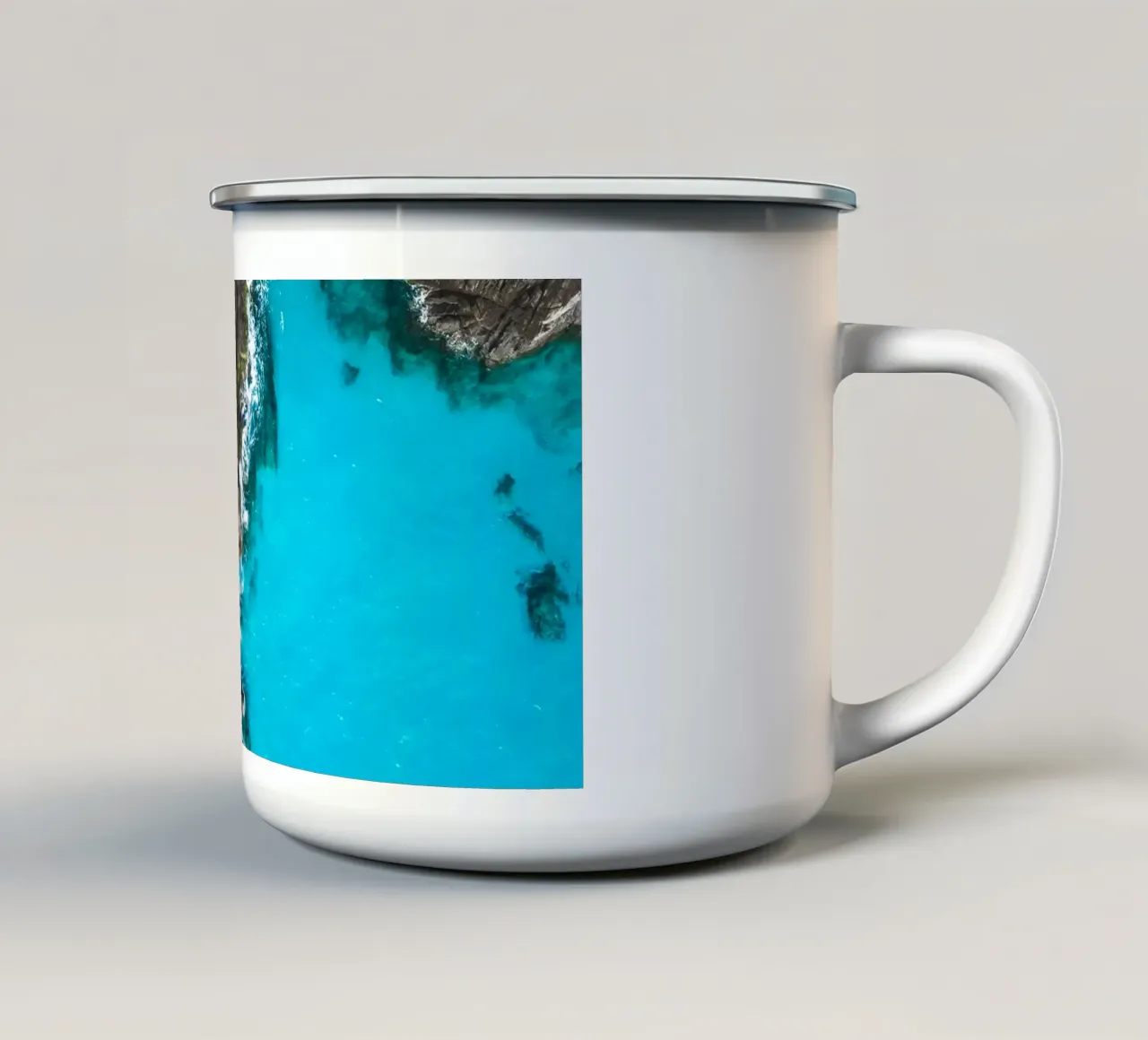 Test 1 tazza in smalto da Max