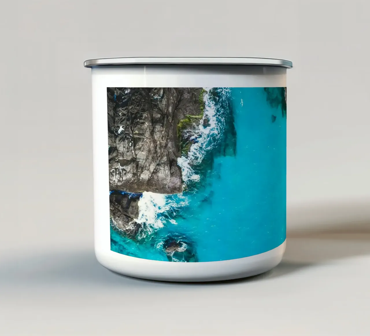 Test 1 tazza in smalto da Max
