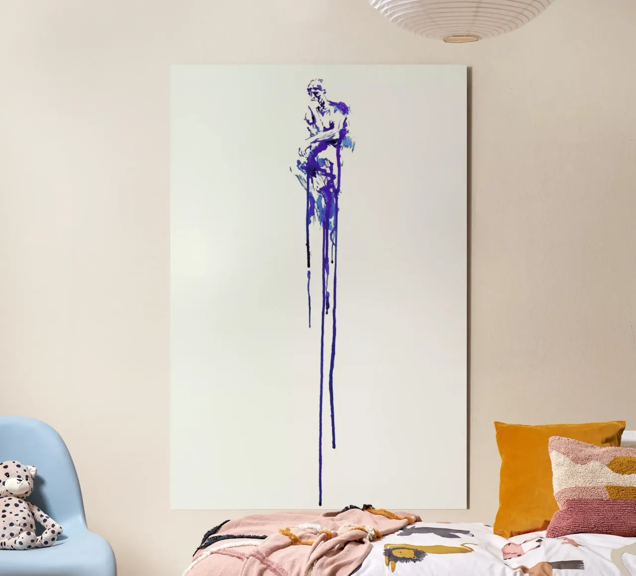 This One Fleeting Thought alluminio dibond da Marc Allante