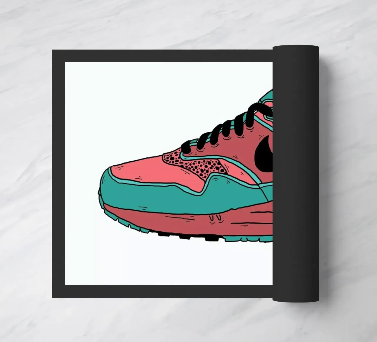 Berlin I doormat by Nick Cocozza