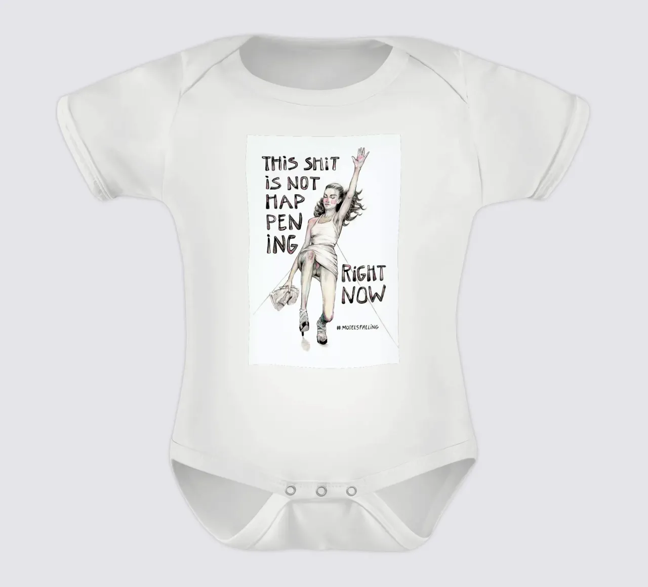 Models Falling 1 body bébé de Meegan Barnes