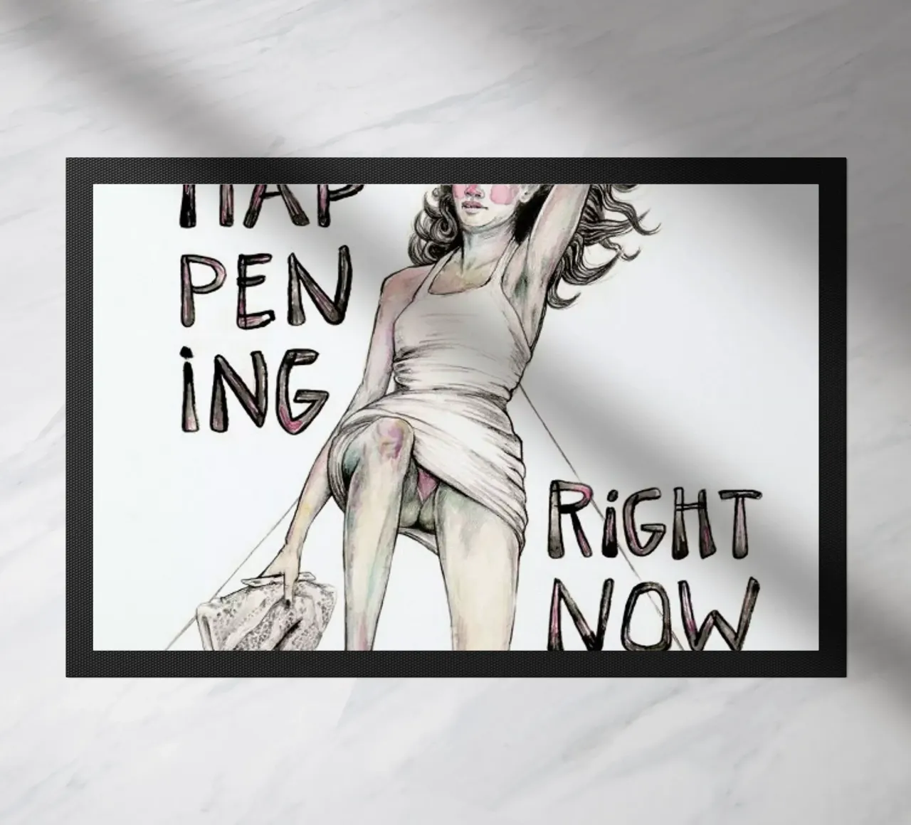 Models Falling 1 zerbino da Meegan Barnes