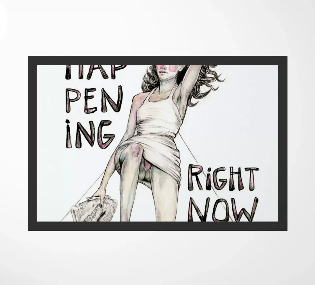 Models Falling 1 zerbino da Meegan Barnes