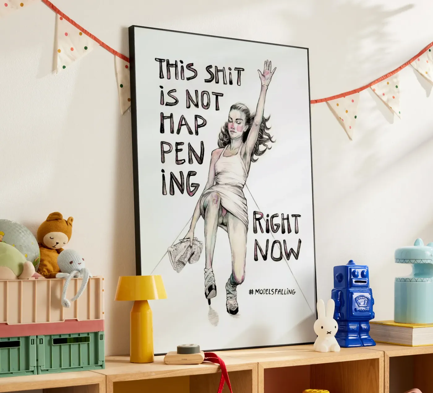 Models Falling 1 pannello forex da Meegan Barnes