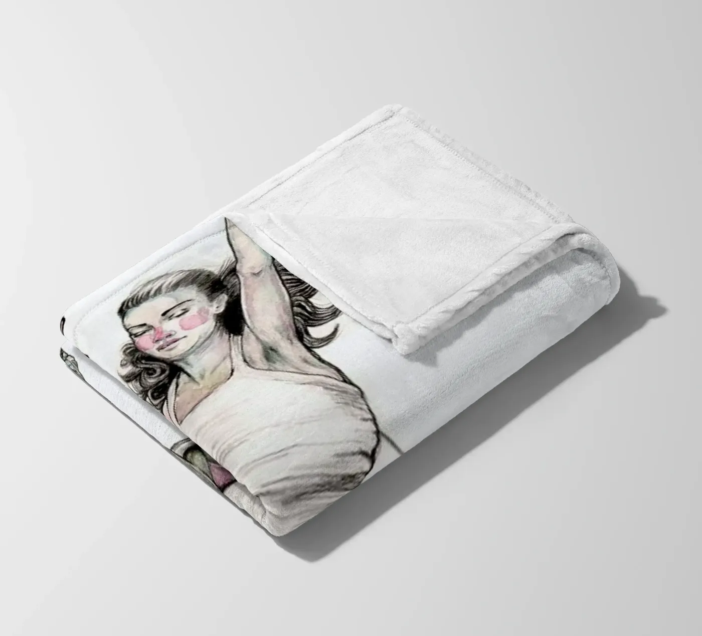 Models Falling 1 coperta in pile da Meegan Barnes