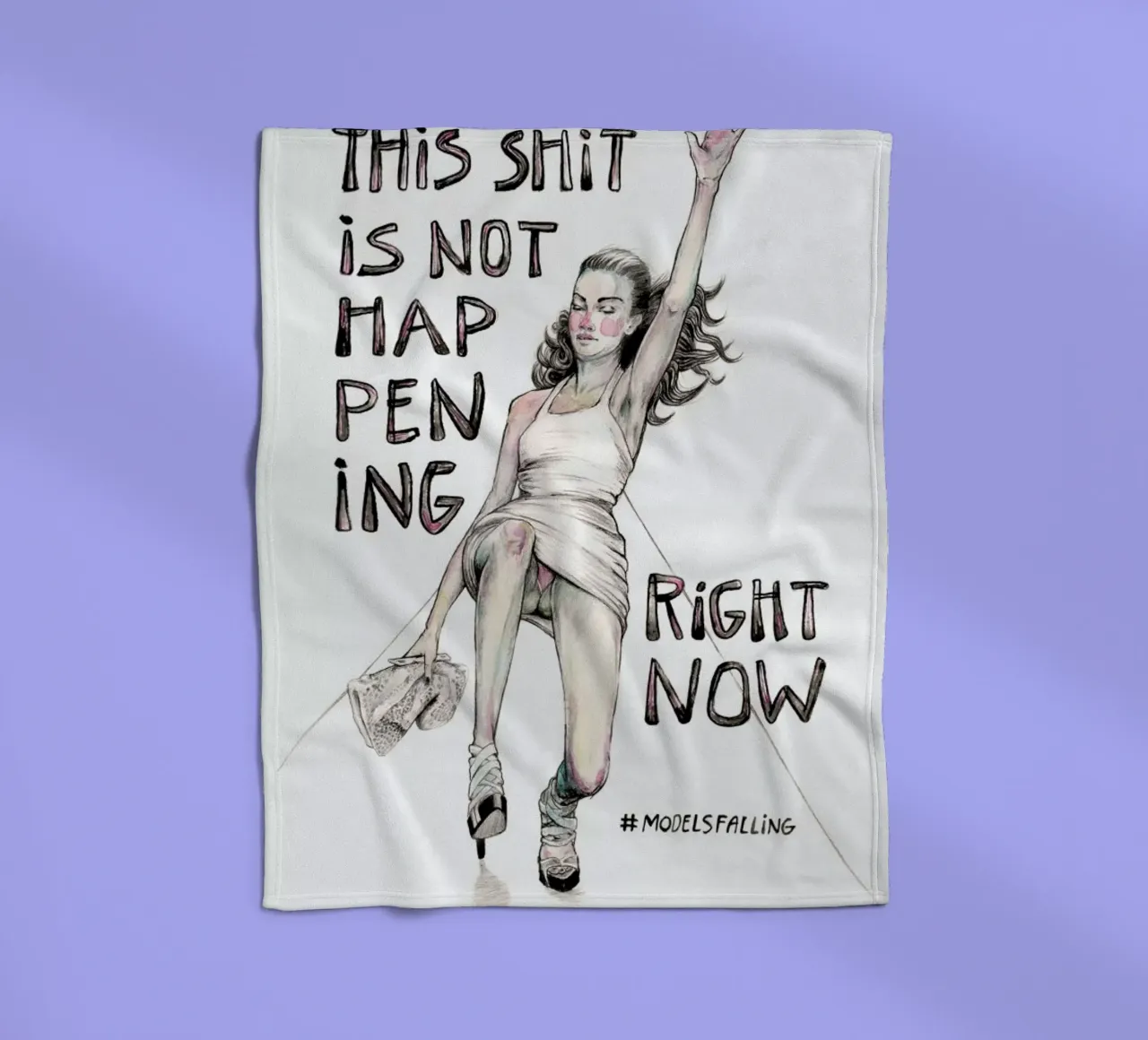 Models Falling 1 coperta in pile da Meegan Barnes