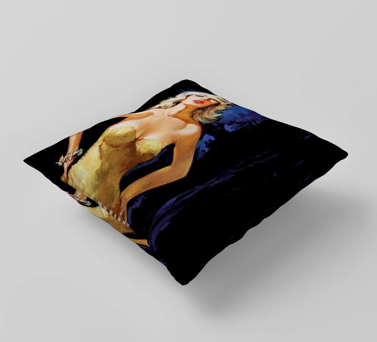 If By "Happy" You Mean cuscino da Gallery Print and Art Limited