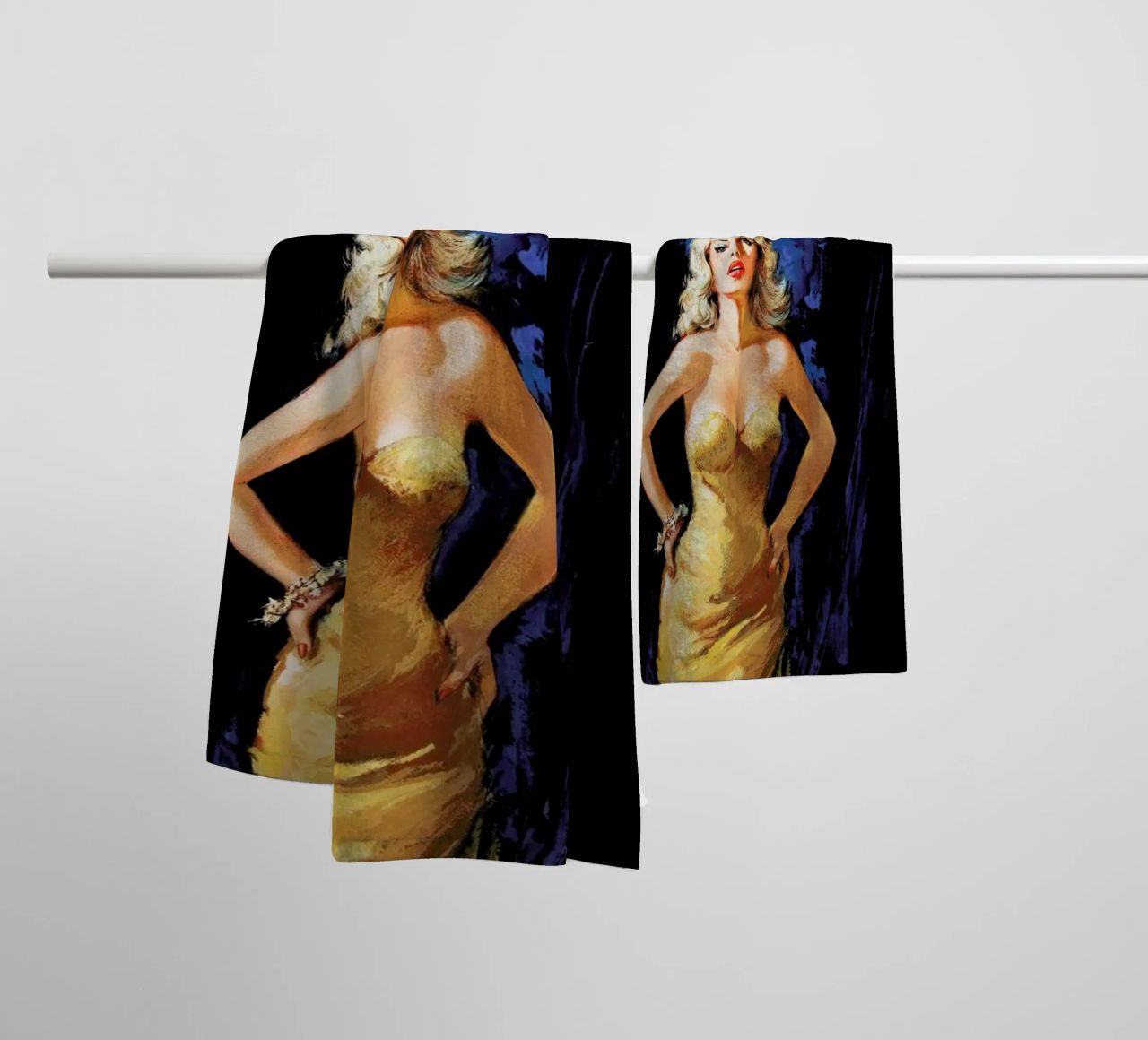 If By "Happy" You Mean asciugamano da bagno da Gallery Print and Art Limited