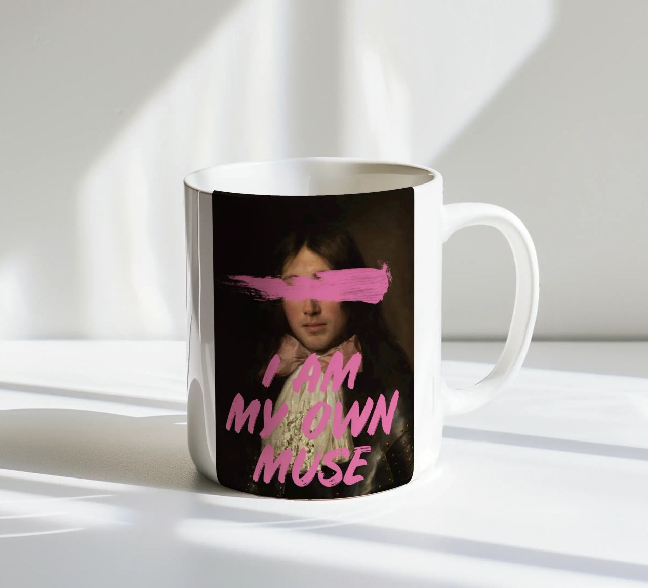 I am my own muse - Man tazza in ceramica da GraceDigitalArtCo