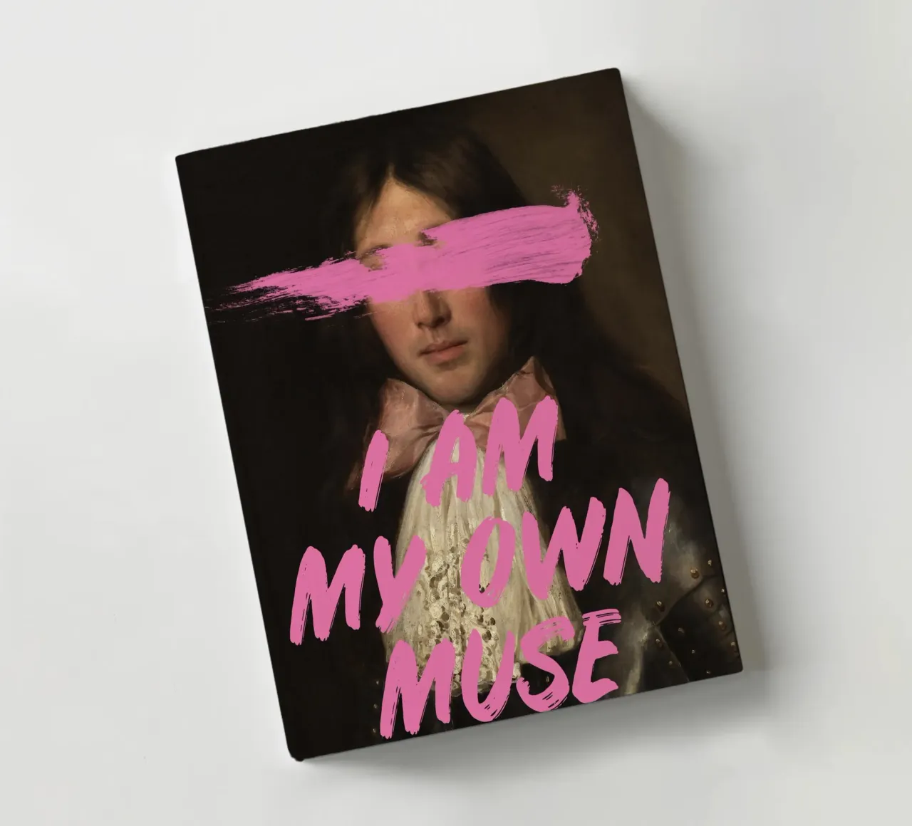 I am my own muse - Man notebook by GraceDigitalArtCo